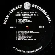 LP - Various - The Traditional Music Of Beech Mountain, North Carolina, Vol. II (The Later Songs And Hymns)