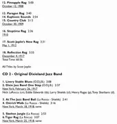 CD-Box - Scott Joplin / Original Dixieland Jazz Band / New Orleans Rhythm Kings a.o. - The Ultimate Jazz Archive - Set 01/42