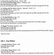 CD-Box - Joe Venuti / Eddie Lang / Fats Waller a.o. - The Ultimate Jazz Archive - Set 18/42