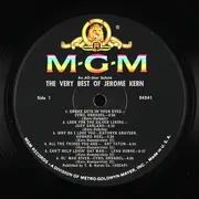 LP - Judy Garland, Art Tatum, Lena Horne a.o. - The Very Best Of Jerome Kern