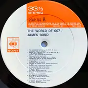 LP - John Barry, Percy Faith, Ensemble Petit a.o. - The World of 007/James Bond - OBI and Insert included.
