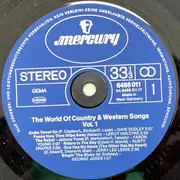 LP - Dave Dudley, Leroy Van Dyke, Rusty Draper, a.o., - The World Of Country And Western Songs Volume 1