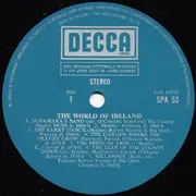 LP - The County Singers, Denis Martin, Robert Farnon... - The World Of Ireland