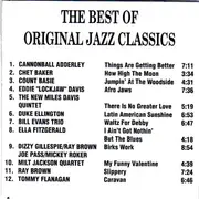 CD - Count Basie, Bill Evans Trio, Ray Brown a.o. - The Best Of Original Jazz Classics