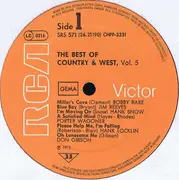 LP - Various - The Best Of Country & West, Vol. 5