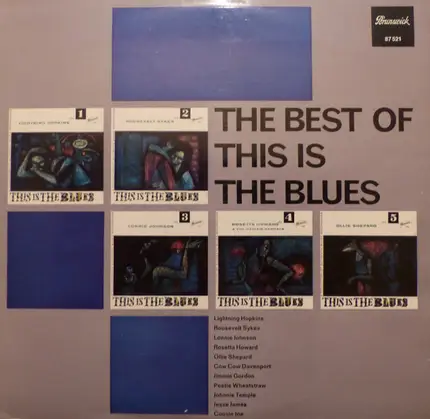 Lightning Hopkins, Roosevelt Sykes, Lonnie Johnson - The Best Of This Is The Blues