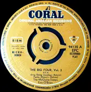 7inch Vinyl Single - Various - The Big Four, Vol. 3 - EP, Mono