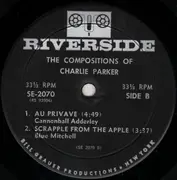 7inch Vinyl Single - Various - The Compositions Of Charlie Parker