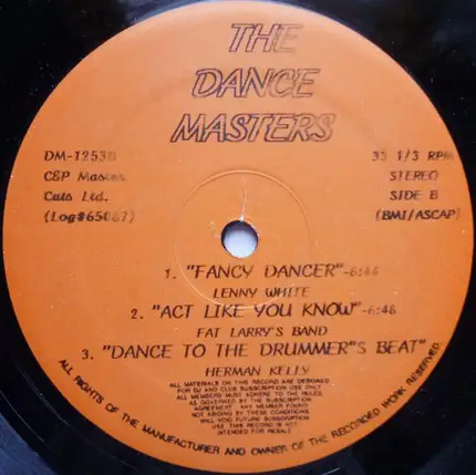Funk Compilation - The Dance Masters
