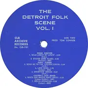LP - Various - The Detroit Folk Scene Vol. I