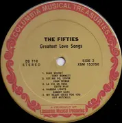 LP - Tony BennetT, Edith Piaf, Guy Mitchell, a.o. - The Fifties Greatest Love Songs
