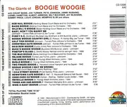 CD - Count Basie Orchestra, Pete Johnson, Big Joe Turner a.o. - The Giants Of Boogie Woogie