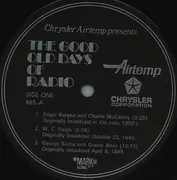 LP - Spoken Words Compilation - The Good Old Days Of Radio