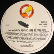 LP - Various - The Golden Age Of Jazz Of The Thirties - Mono