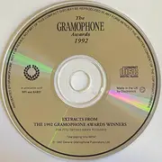 CD - Beethoven,Rameau a.o. - The Gramophone Awards 1992: Extracts From The Award Winners - Cardboard Sleeve, Promo