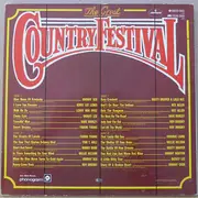 Double LP - Country Sampler - The Great Country Festival