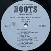 LP - Jed Davenport, Jimmy Smith, Slim Barton - The Great Harmonica Players Volume 2