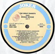 LP - Earl Hines, Art Tatum, Oscar Peterson a.o. - The Great Pianists Meet Boogie Woogie (Vol. 4)