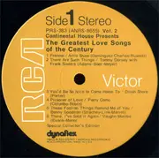 LP - Horne, Shore, a.o. - The Greatest Love Songs Of The Century, Volume 2