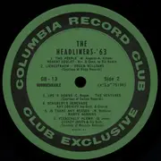 LP - Tony Bennett, Bobby Vee a.o. - The Headliners '63 - Mono