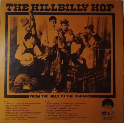 Paul Louise / Buck Griffin / Hal Andrews / a.o. - The Hillbilly Hop - From The Hills To The Garage