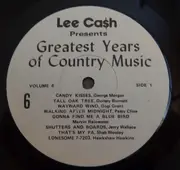 LP - George Morgan, Dorsey Burnett, Gogi Grant a.o. - The History Of Country Music - Volume 6