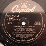 10'' - Coleman Hawkins Band / The King Cole Trio / a.o. - The History Of Jazz Vol. 4 - This Modern Age