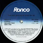 LP - David Grant / Tracie / Belle Stars a.o. - The Hit Squad's Hits Of '83 Vol. 2
