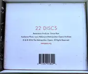 CD-Box - Barber / Puccini / Britten / Verdi a.o. - The Inaugural Season: Extraordinary Met Performances From 1966-67