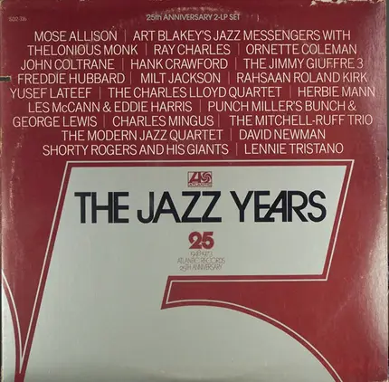 John Coltrane, Herbie Mann, David Newman a.o. - The Jazz Years 25th Anniversary
