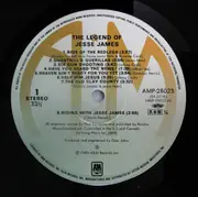 LP - Johnny Cash, Levon Helm, Albert Lee a.o. - The Legend Of Jesse James - OBI and Insert included.