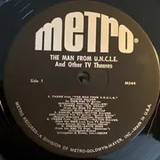 LP - Various - The Man From U.N.C.L.E And Other Tv Themes