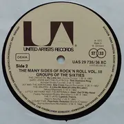 Double LP - Eddie Cochran, Ray Brown a.o. - The Many Sides Of Rock'n'Roll Volume III - Gatefold