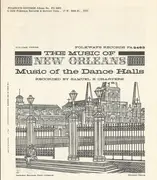 LP - Billy & Dee Dee Pierce, Jimmy Clayton a.o. - The Music Of New Orleans Volume 3: Music Of The Dance Halls