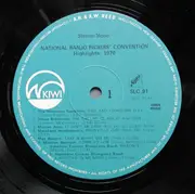 LP - The Mountain Ramblers,The Mainland Hoedowners a.o. - The National Banjo Pickers' Convention Claudelands Hamilton Easter 1970 - Mono