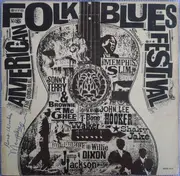 LP - Memphis Slim, T-Bone Walker a.o. - The Original American Folk Blues Festival