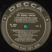 LP - Dick Haymes, Guy Lombardo, Ethel Smith a.o. - The Original Hit Performances! The Middle Forties