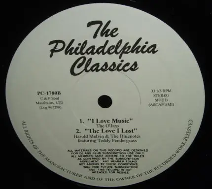 MFSB, The O'Jays, Harold Melvin - The Philadelphia Classics
