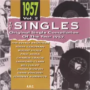 CD - The Everly Brothers, Eddie Cochran, Buddy Holly a.o. - The Singles - Original Single Compilation Of The Year 1957 Vol. 2