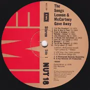LP - Various Artists - The Songs Lennon and McCartney Gave Away