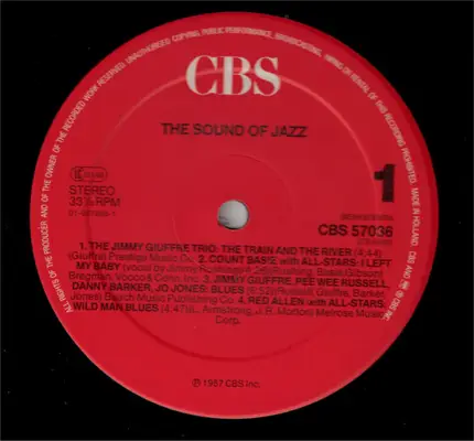 Billie Holiday / Coleman Hawkins / Count Basie a.o. - The Sound Of Jazz