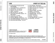 CD - Dusty Springfield / The Mindbenders / etc - The Spirit Of The 60s: 1966