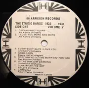 LP - Various - The Studio Bands 1932-1936