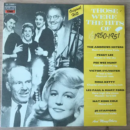 Victor Silvester, Jo Stafford, Ronnie Ronalde et al. - Those Were The Hits Of 1950-1951