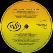 LP - Beach Boys, The Cats a.o. - Those Were The Hits Of 1966