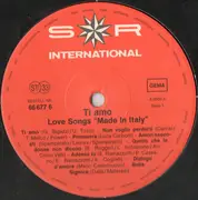 LP - Umberto Tozzi; Luca Carboni; A.O - Ti Amo - Love Songs Made In Italy