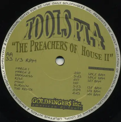 House Acappellas Sampler - Tools Pt.4 "The Preachers Of House II"