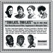 Daisy Martin - "Too Late, Too Late": More Newly Discovered Titles, Supplements & Alternative Takes, Volume 13 (192