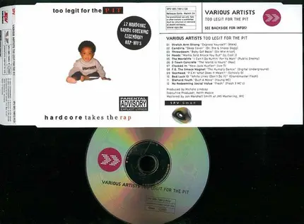 Candiria, Throwdown, Hoods a.o. - Too Legit For The Pit - Hardcore Takes The Rap