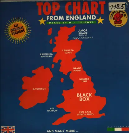 Black Box, Ester B., Mali Carvalho - Top Chart From England